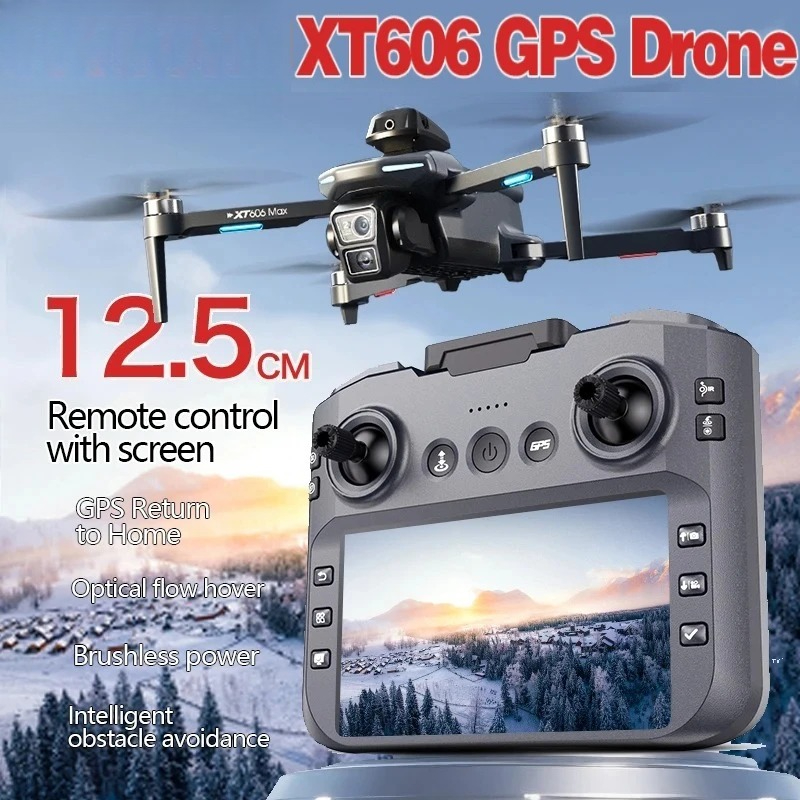 Original XT606 MAX GPS Drone 4 - огляд і ціна Drone Thermal Imaging