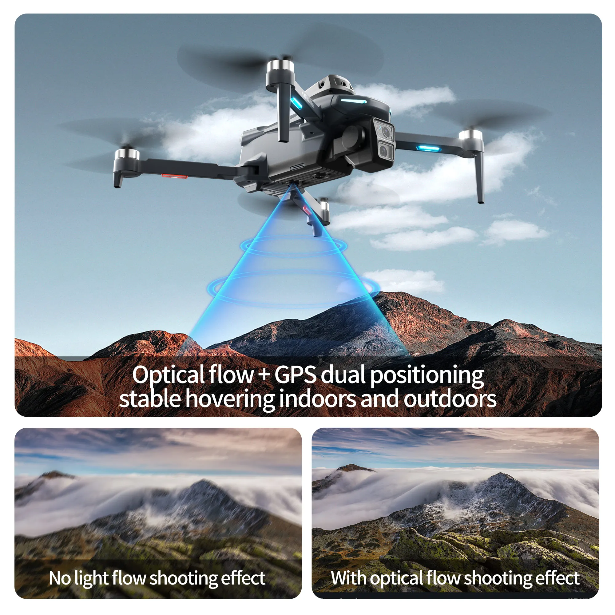 Original XT606 MAX GPS Drone 4 - огляд і ціна Drone Thermal Imaging