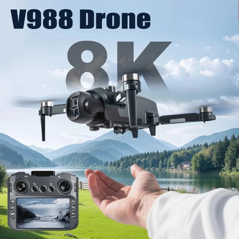 Original V988 Drone 8K HD Dual - огляд і ціна Drone Thermal Imaging