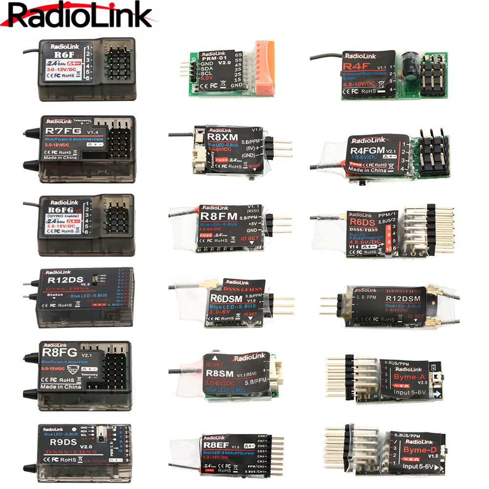 Radiolink R12DSM R12DS R9DS R8 - огляд і ціна Eachine Drone E010