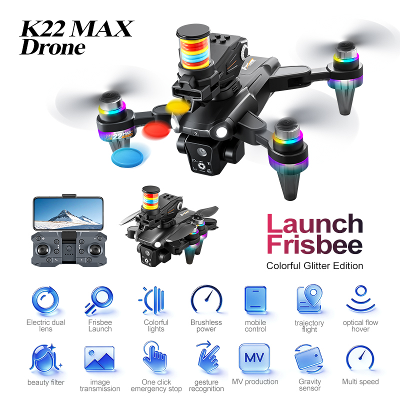 JCMO K22 MAX Frisbee Launch Dr - огляд і ціна Drone Mapping